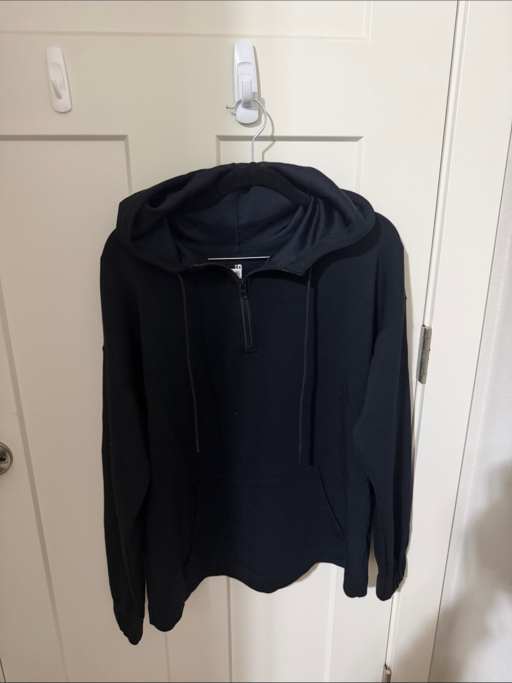 NWT women's Black Half-Zip Hoodie MS5